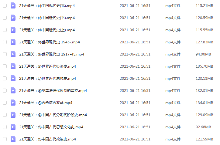 猿辅导高中历史全套教学课程,26.99G课程百度网盘打包下载