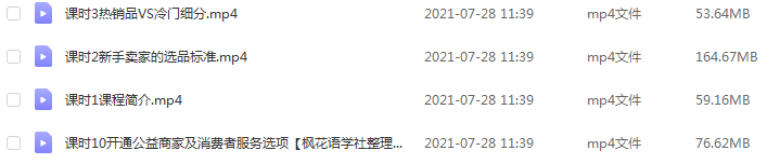 淘宝运营教学视频-淘宝开店从新手到大师教程,5.30G百度网盘资源打包下载
