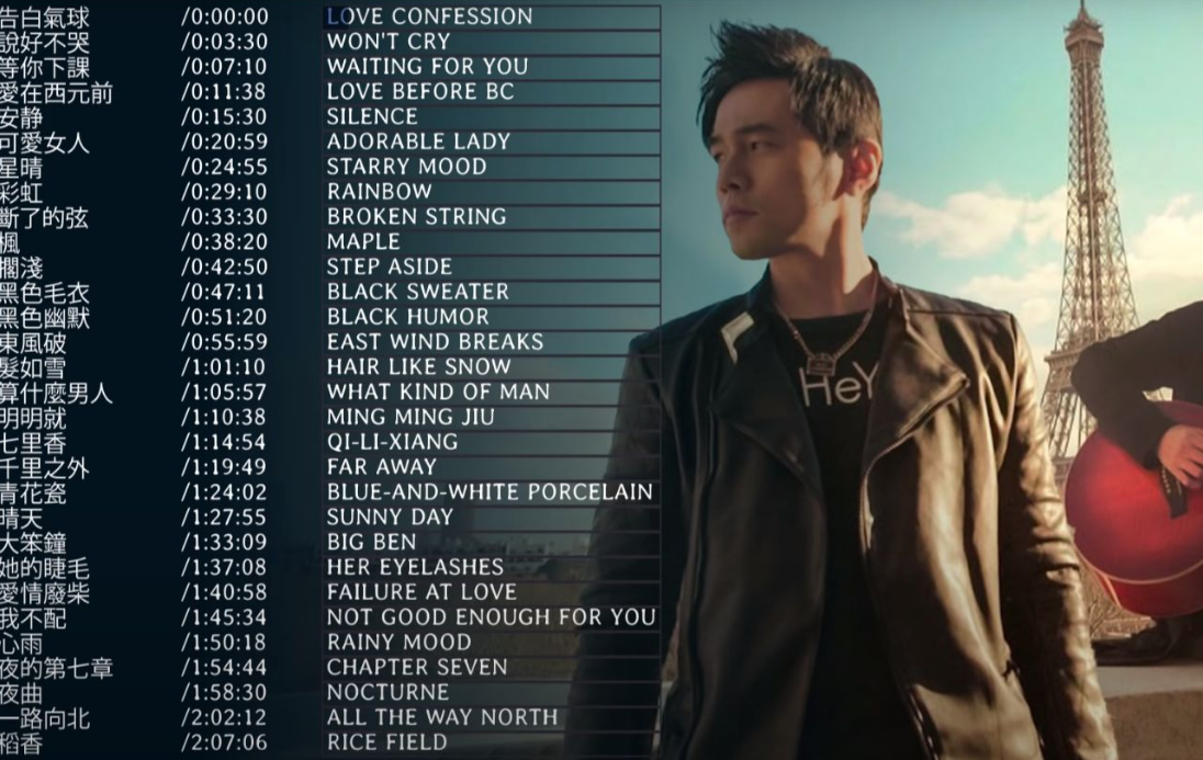 车载音乐周杰伦无损歌曲全集打包下载