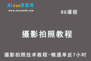 摄影拍照技术教程-精通单反7小时