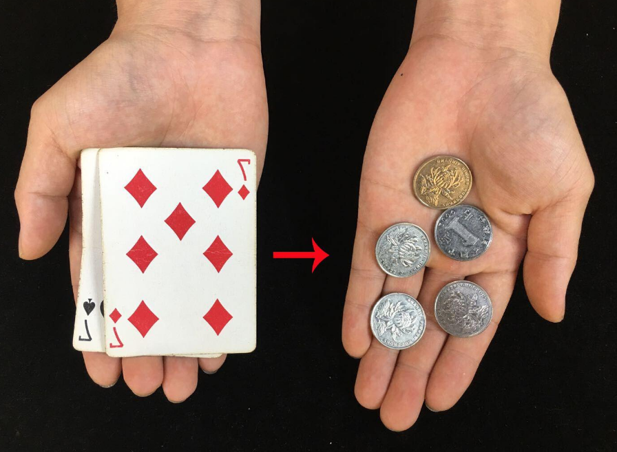 硬币魔术视频教程中文版(48个视频)