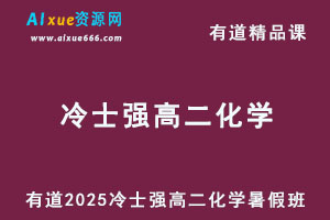 有道2025冷士强高二化学上学期暑假班网课教程